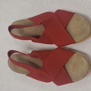 Atlantic Red sandals